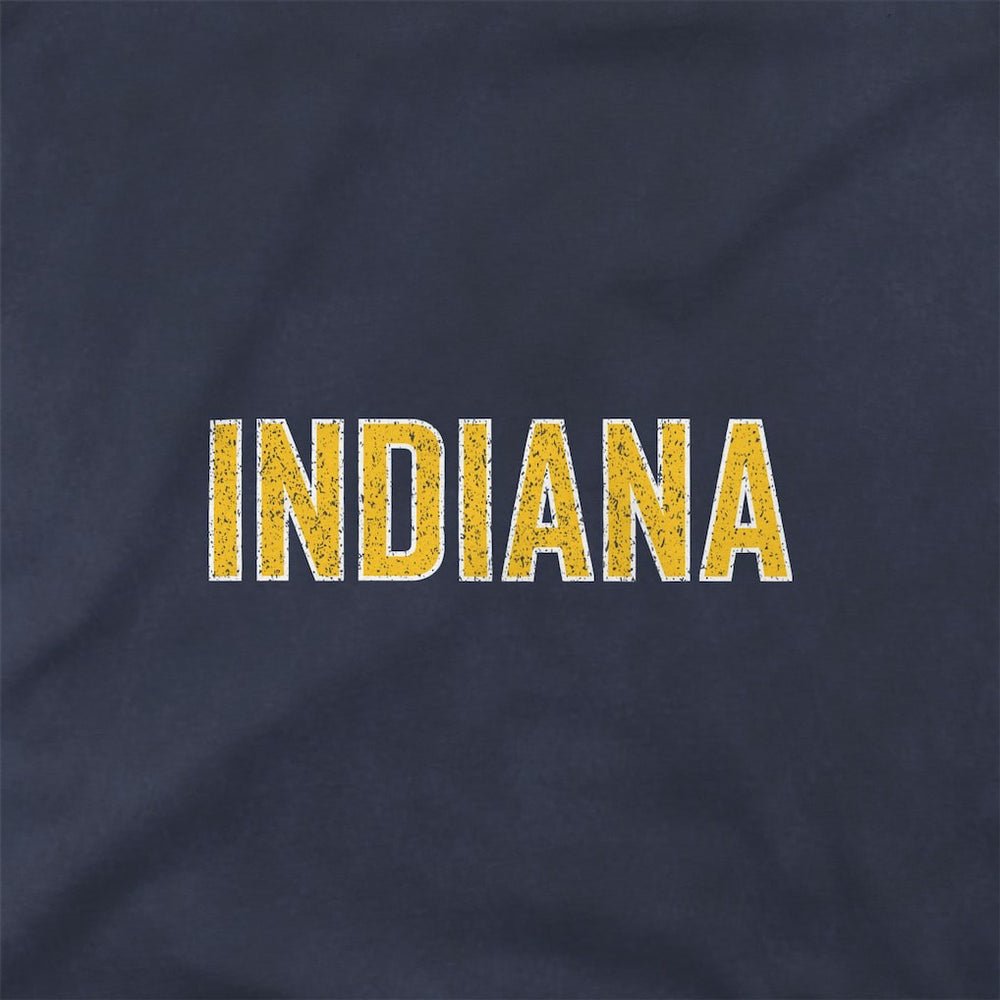 Denim Indiana Pacers Stadium Essentials Unisex Oversized Vintage Wash T-Shirt | NBA