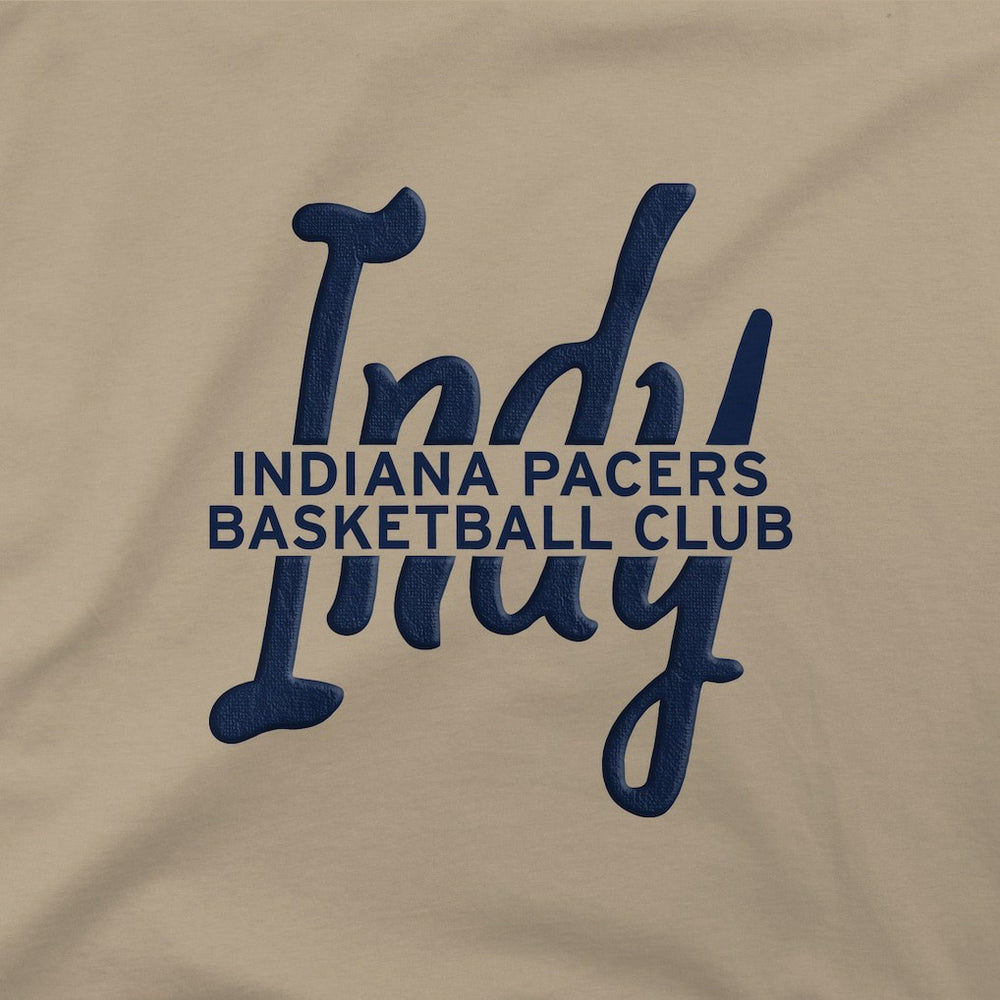 Tan Indiana Pacers Stadium Essentials Unisex Urban T-Shirt | NBA