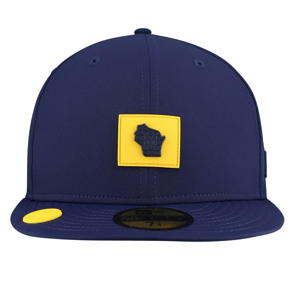 Milwaukee Brewers New Era 2026 Clubhouse Alternate 59FIFTY Fitted Hat - MLB Hats