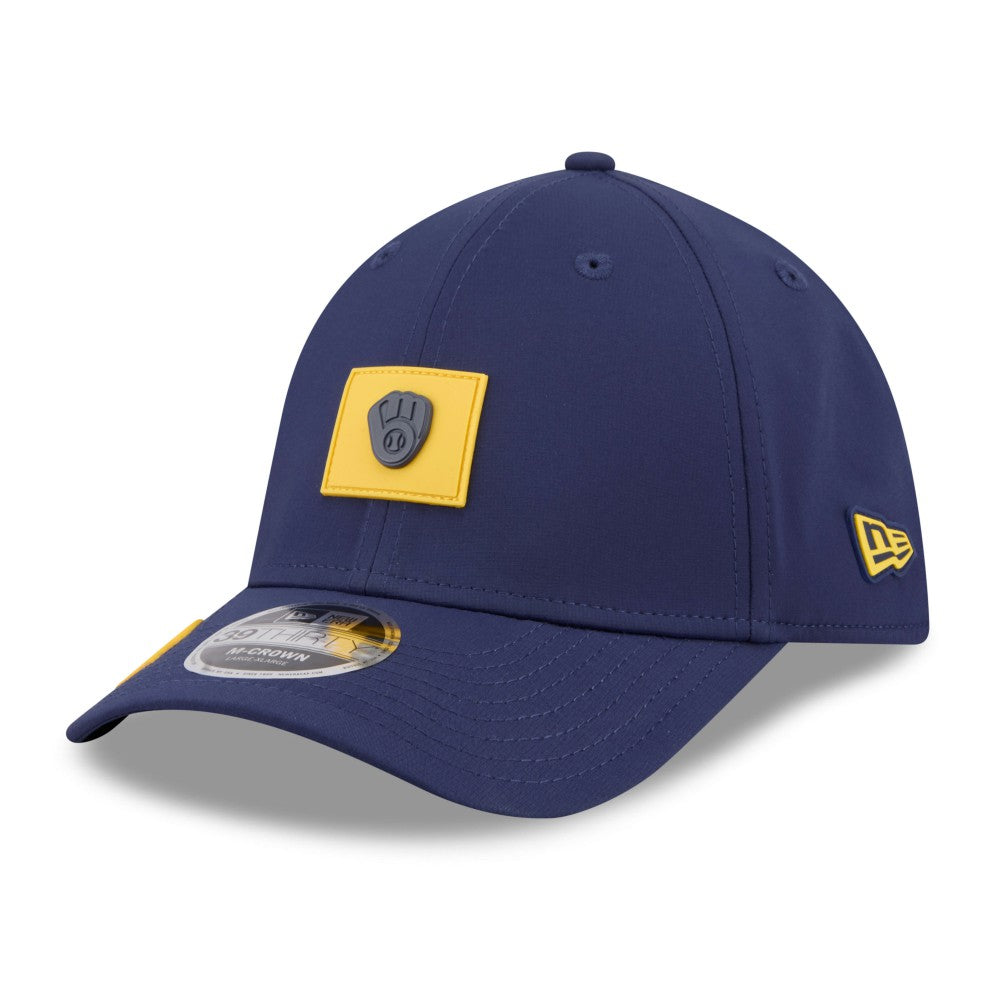 Milwaukee Brewers New Era 2026 Clubhouse M-Crown 39THIRTY Flex Hat - MLB Hats