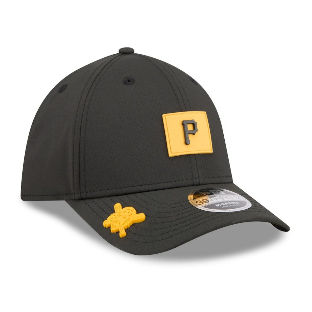 Pittsburgh Pirates New Era 2026 Clubhouse M-Crown 39THIRTY Flex Hat - MLB Hats