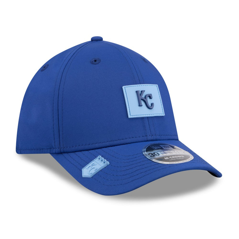 Kansas City Royals New Era 2026 Clubhouse M-Crown 39THIRTY Flex Hat - MLB Hats