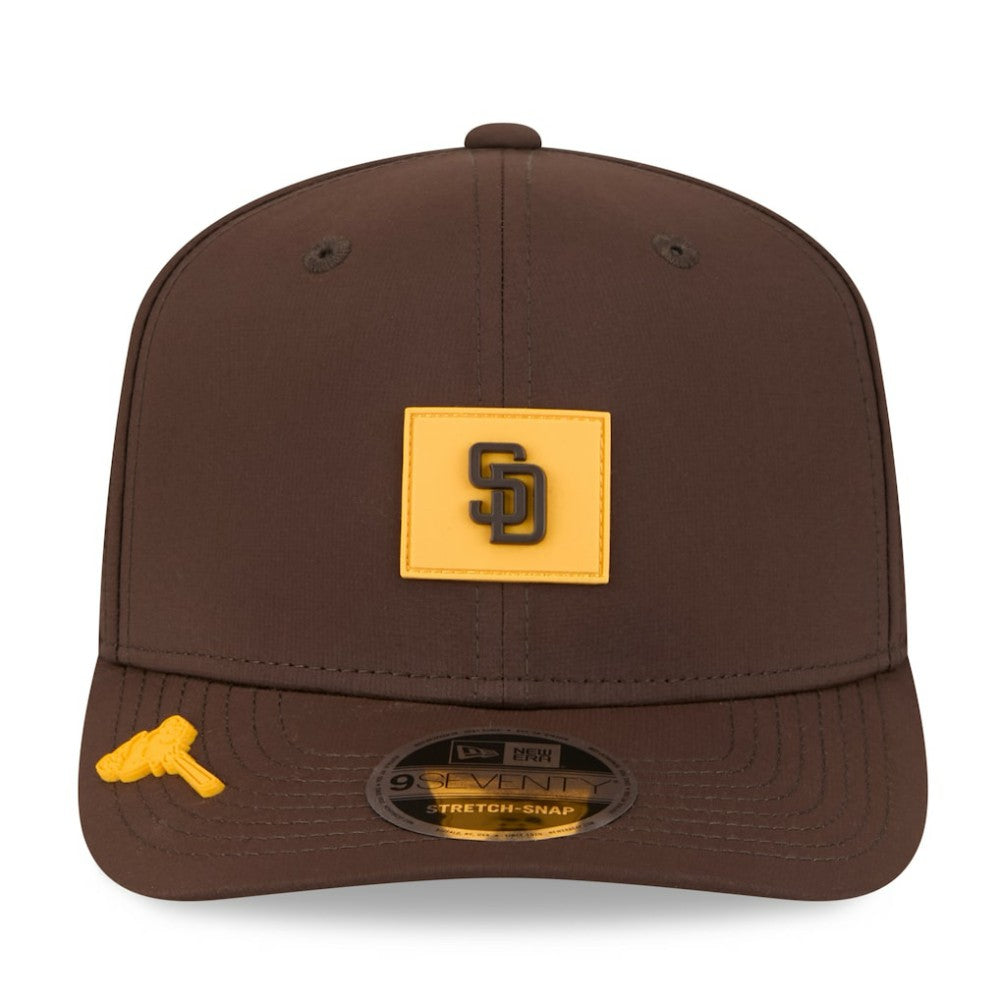 San Diego Padres New Era 2026 Clubhouse 9SEVENTY Adjustable Hat - MLB Hats