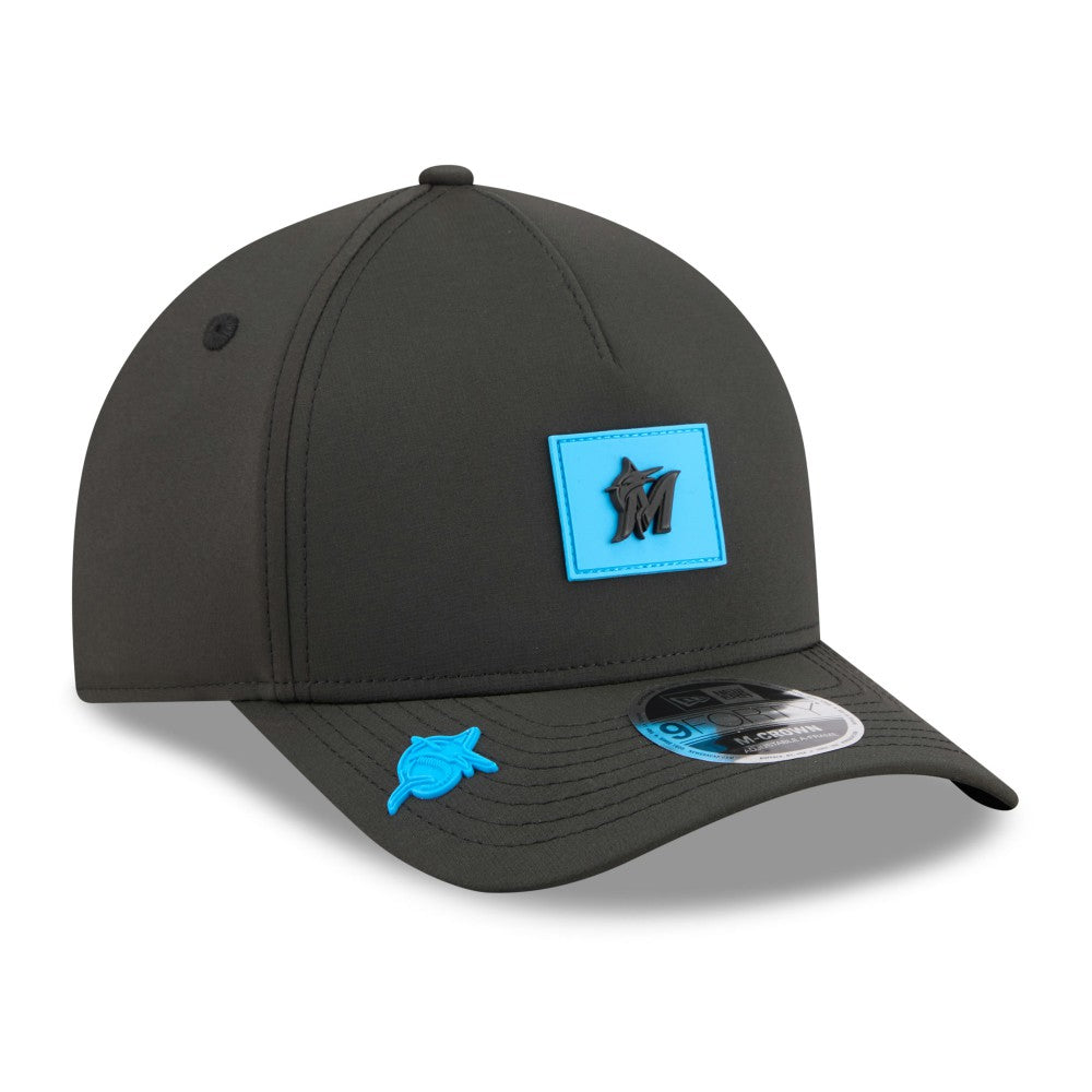 Miami Marlins New Era 2026 Clubhouse 9FORTY A-Frame Adjustable Hat - MLB Hats