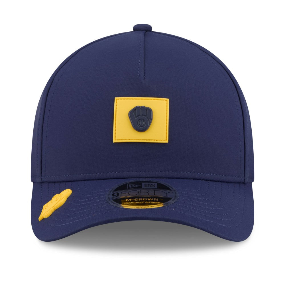 Milwaukee Brewers New Era 2026 Clubhouse 9FORTY A-Frame Adjustable Hat - MLB Hats