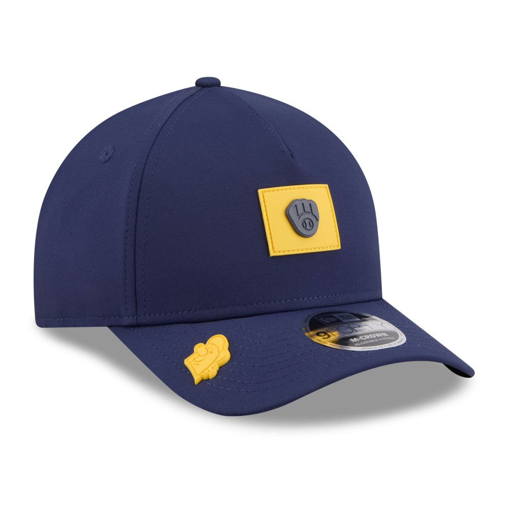 Milwaukee Brewers New Era 2026 Clubhouse 9FORTY A-Frame Adjustable Hat - MLB Hats