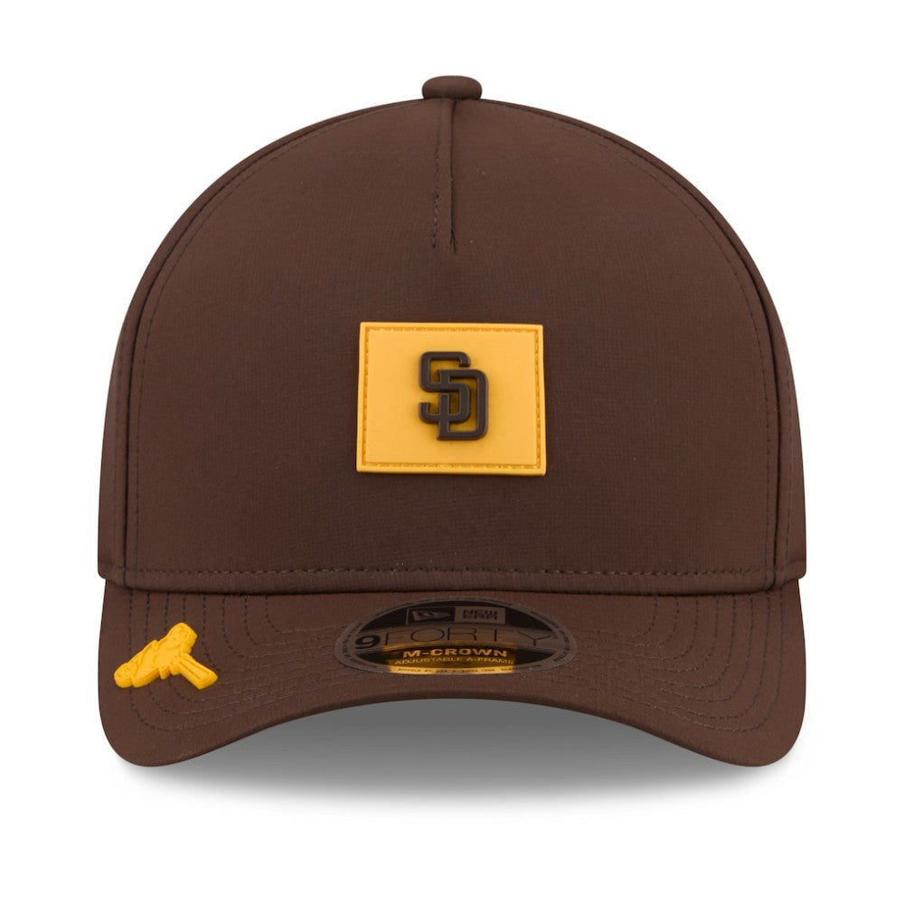 San Diego Padres New Era 2026 Clubhouse 9FORTY A-Frame Adjustable Hat - MLB Hats