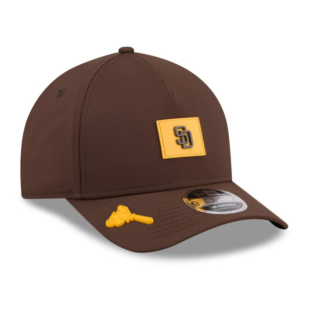 San Diego Padres New Era 2026 Clubhouse 9FORTY A-Frame Adjustable Hat - MLB Hats