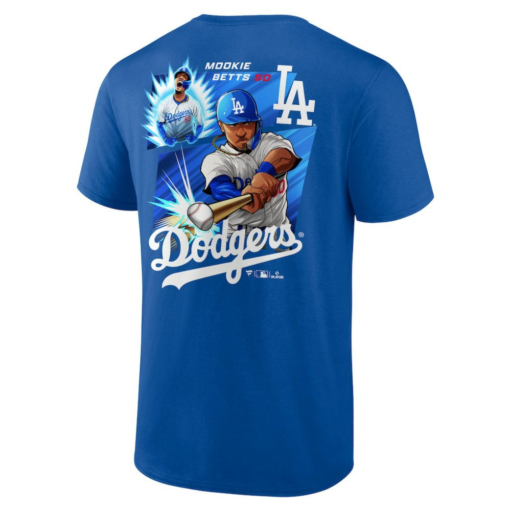 Mookie Betts Los Angeles Dodgers Anime Graphic T-Shirt - MLB T-shirts