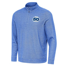 Seattle Seahawks Antigua 50th Season Subtle Quarter-Zip Pullover | NFL On sale