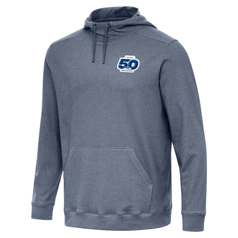 Seattle Seahawks Antigua 50th Season Cloud Pullover Hoodie | NFL Hot