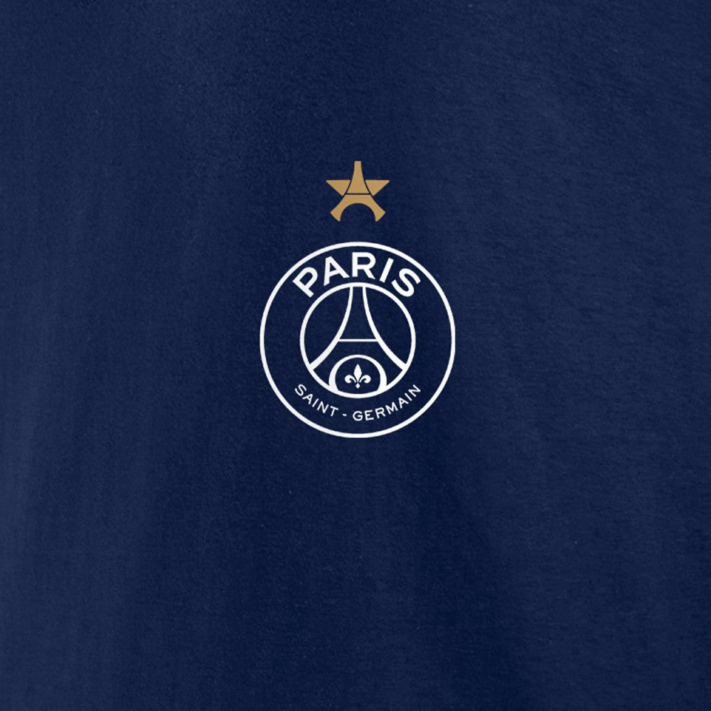 Paris Saint-Germain 2025 Champions League Winners Eiffel Star T-Shirt