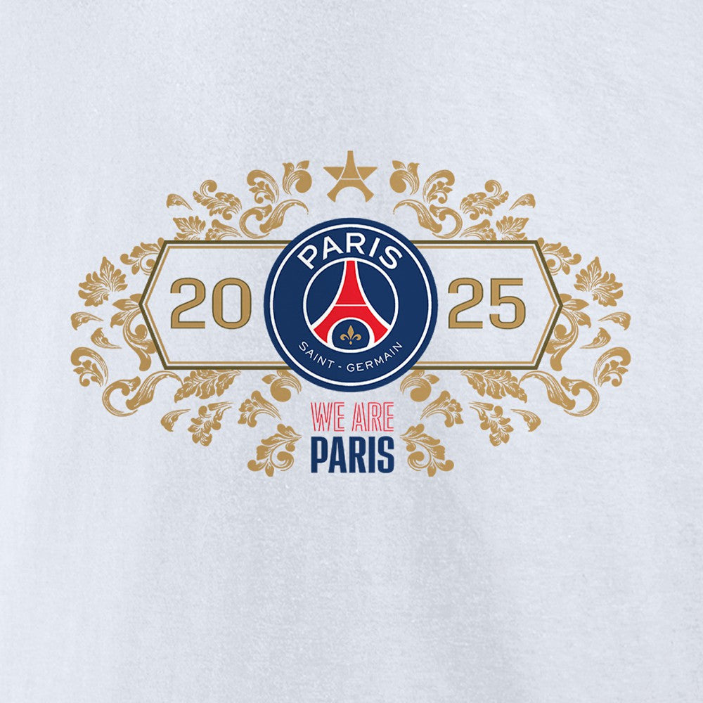 Paris Saint-Germain 2025 Champions League Winners Roster Jersey T-Shirt
