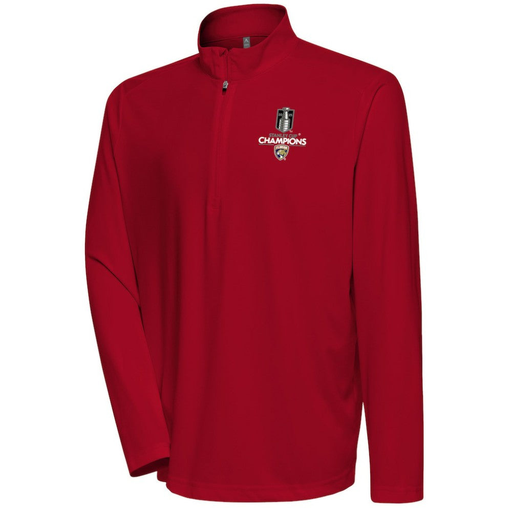Florida Panthers Fanatics 2025 Stanley Cup Champions Flex Quarter-Zip Pullover -  NHL Pullover
