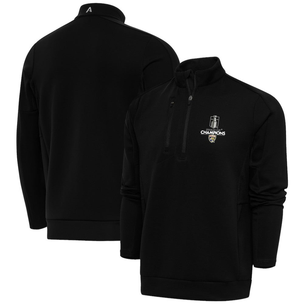 Florida Panthers Fanatics 2025 Stanley Cup Champions Genesis Quarter-Zip Pullover -  NHL Pullover