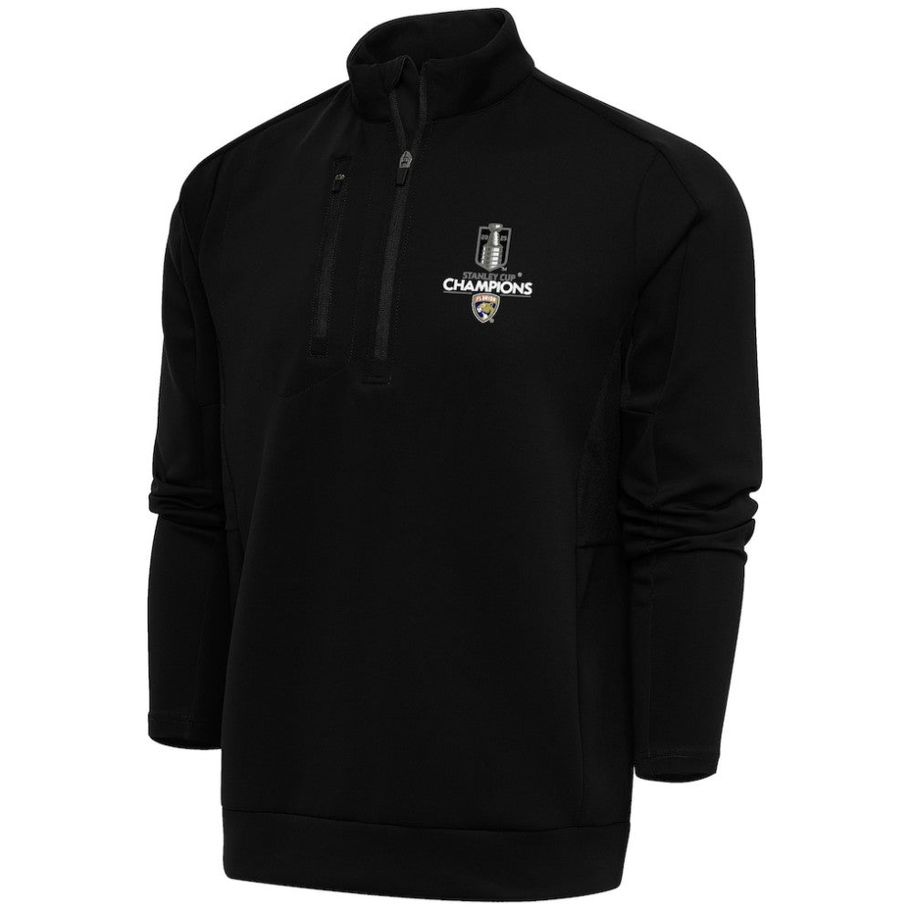 Florida Panthers Fanatics 2025 Stanley Cup Champions Genesis Quarter-Zip Pullover -  NHL Pullover