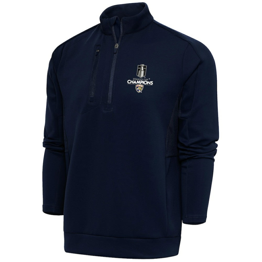 Florida Panthers Fanatics 2025 Stanley Cup Champions Genesis Quarter-Zip Pullover -  NHL Pullover