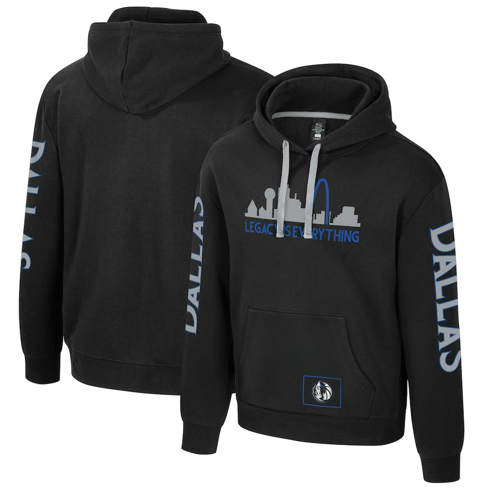 Black Dallas Mavericks Stadium Essentials Unisex 2025/26 City Edition City Star Hoodie sale | NBA