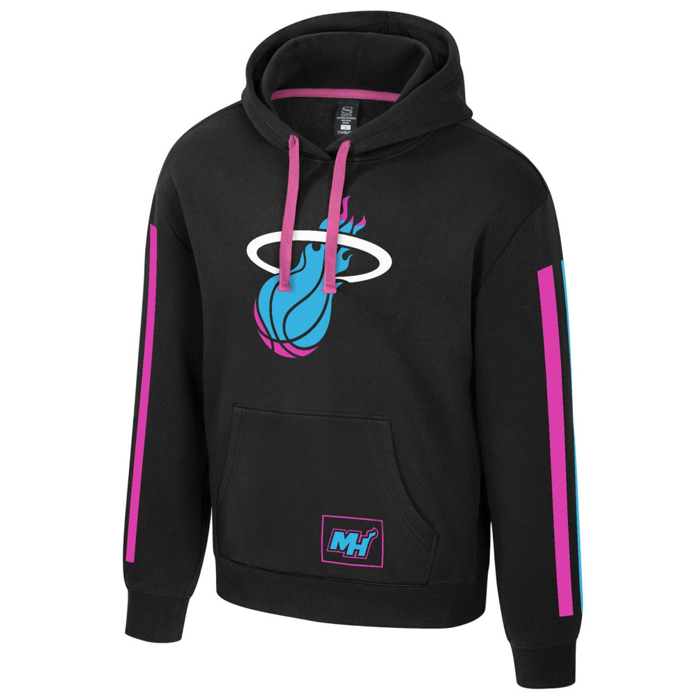 Black Miami Heat Stadium Essentials Unisex 2025/26 City Edition City Star Hoodie | NBA