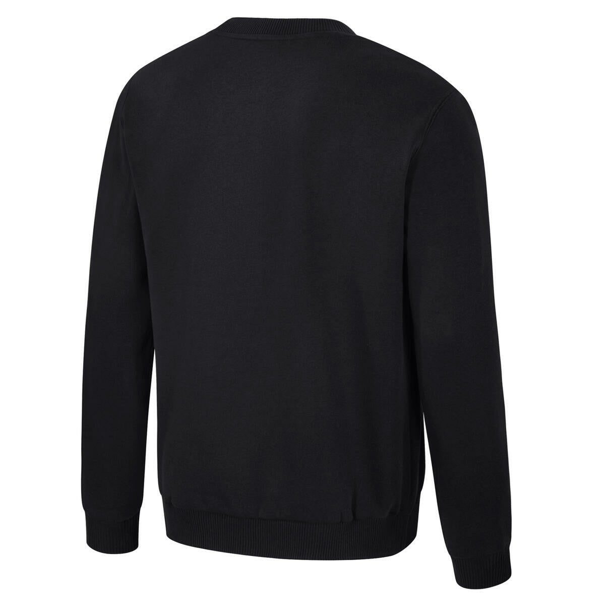 Black Oklahoma City Thunder Stadium Essentials Unisex Club Level Chenille Sweatshirt | NBA