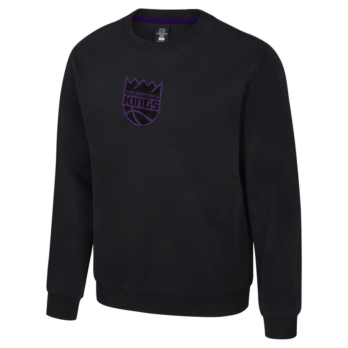 Black Sacramento Kings Stadium Essentials Unisex Club Level Chenille Sweatshirt | NBA
