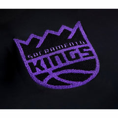 Black Sacramento Kings Stadium Essentials Unisex Club Level Chenille Sweatshirt | NBA