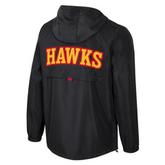 Black Atlanta Hawks Stadium Essentials Unisex Compete Quarter-Zip Hoodie Jacket | NBA