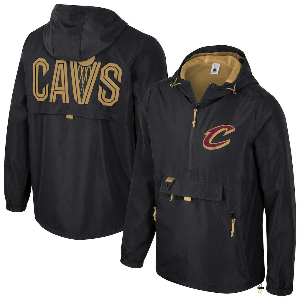 Black Cleveland Cavaliers Stadium Essentials Unisex Compete Quarter-Zip Hoodie Jacket sale | NBA