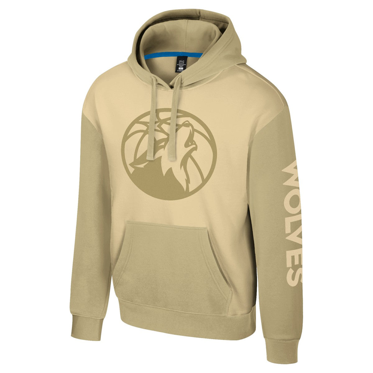 Khaki Minnesota Timberwolves Stadium Essentials Unisex Rafters Burst Hoodie | NBA