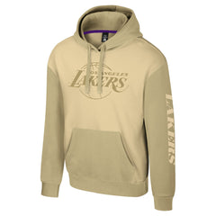 Khaki Los Angeles Lakers Stadium Essentials Unisex Rafters Burst Hoodie | NBA