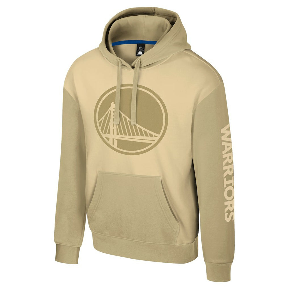Khaki Golden State Warriors Stadium Essentials Unisex Rafters Burst Hoodie sale | NBA