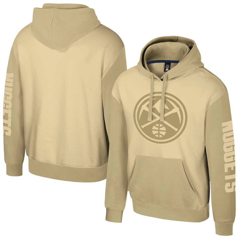 Khaki Denver Nuggets Stadium Essentials Unisex Rafters Burst Hoodie sale | NBA