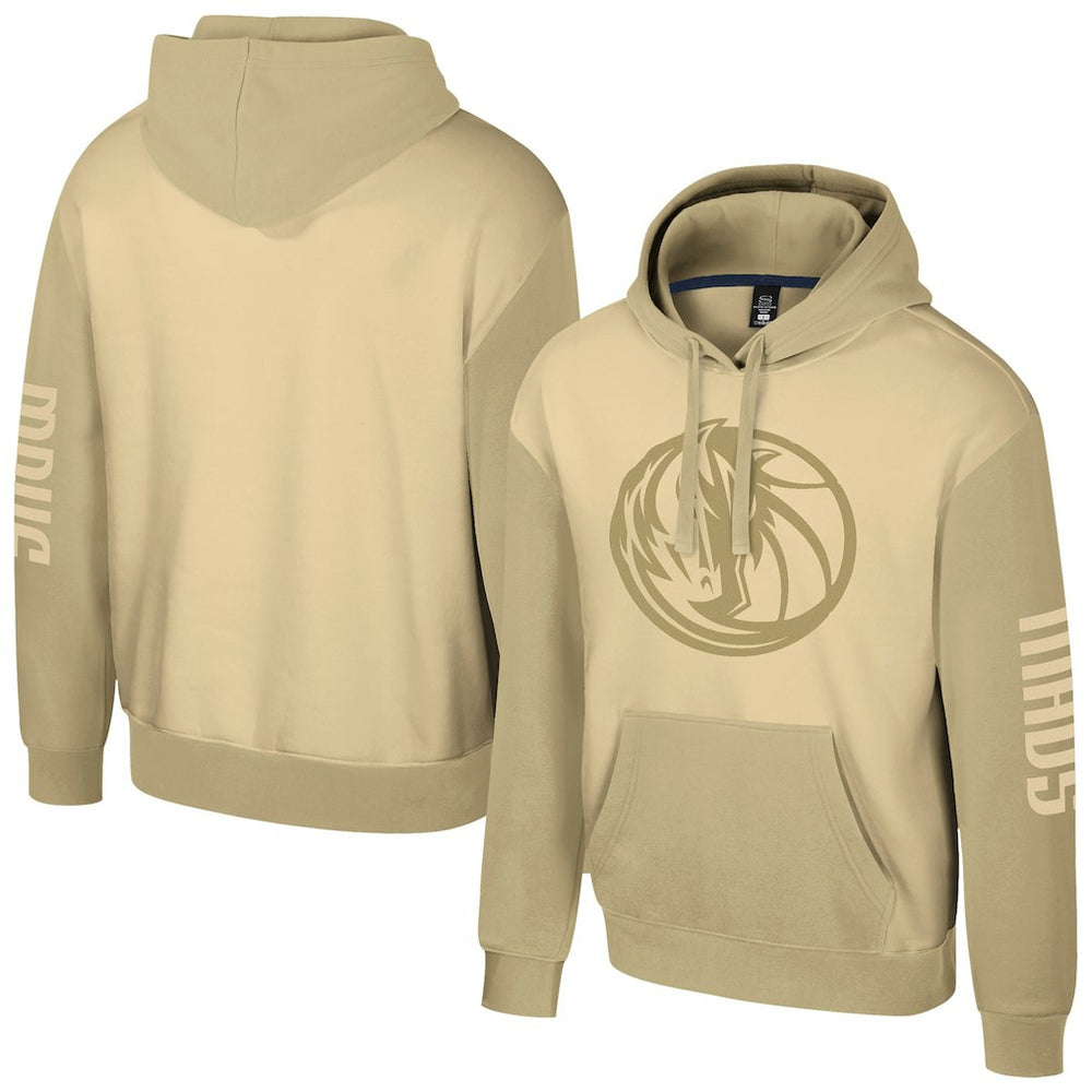 Khaki Dallas Mavericks Stadium Essentials Unisex Rafters Burst Hoodie sale | NBA