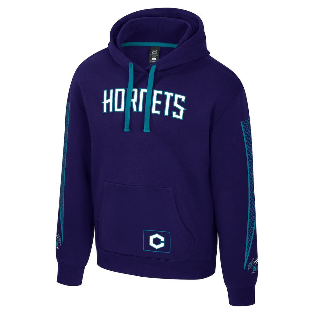 Purple Charlotte Hornets Stadium Essentials Unisex City Star Hoodie | NBA