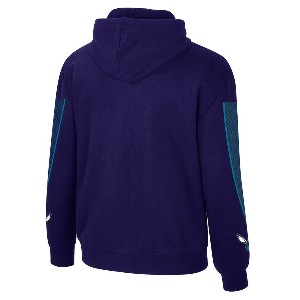 Purple Charlotte Hornets Stadium Essentials Unisex City Star Hoodie | NBA