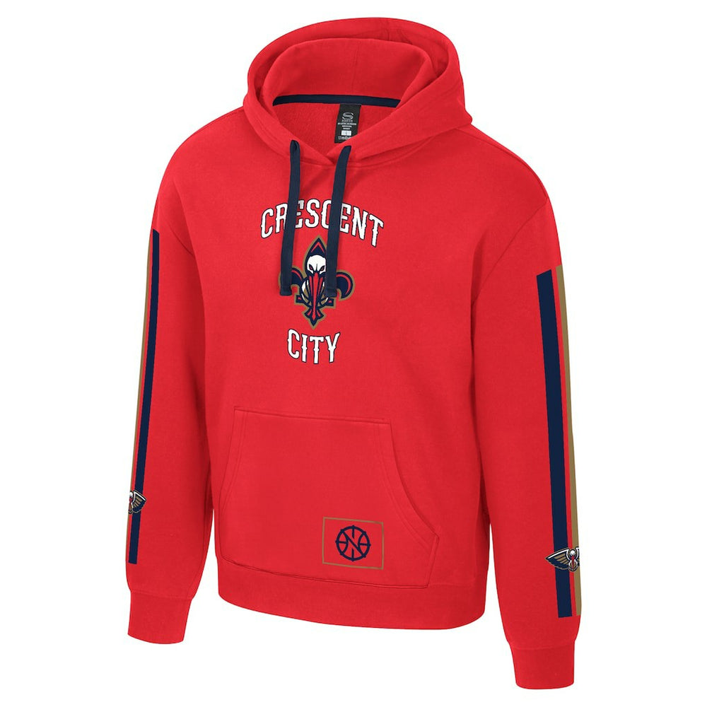 Red New Orleans Pelicans Stadium Essentials Unisex City Star Hoodie | NBA