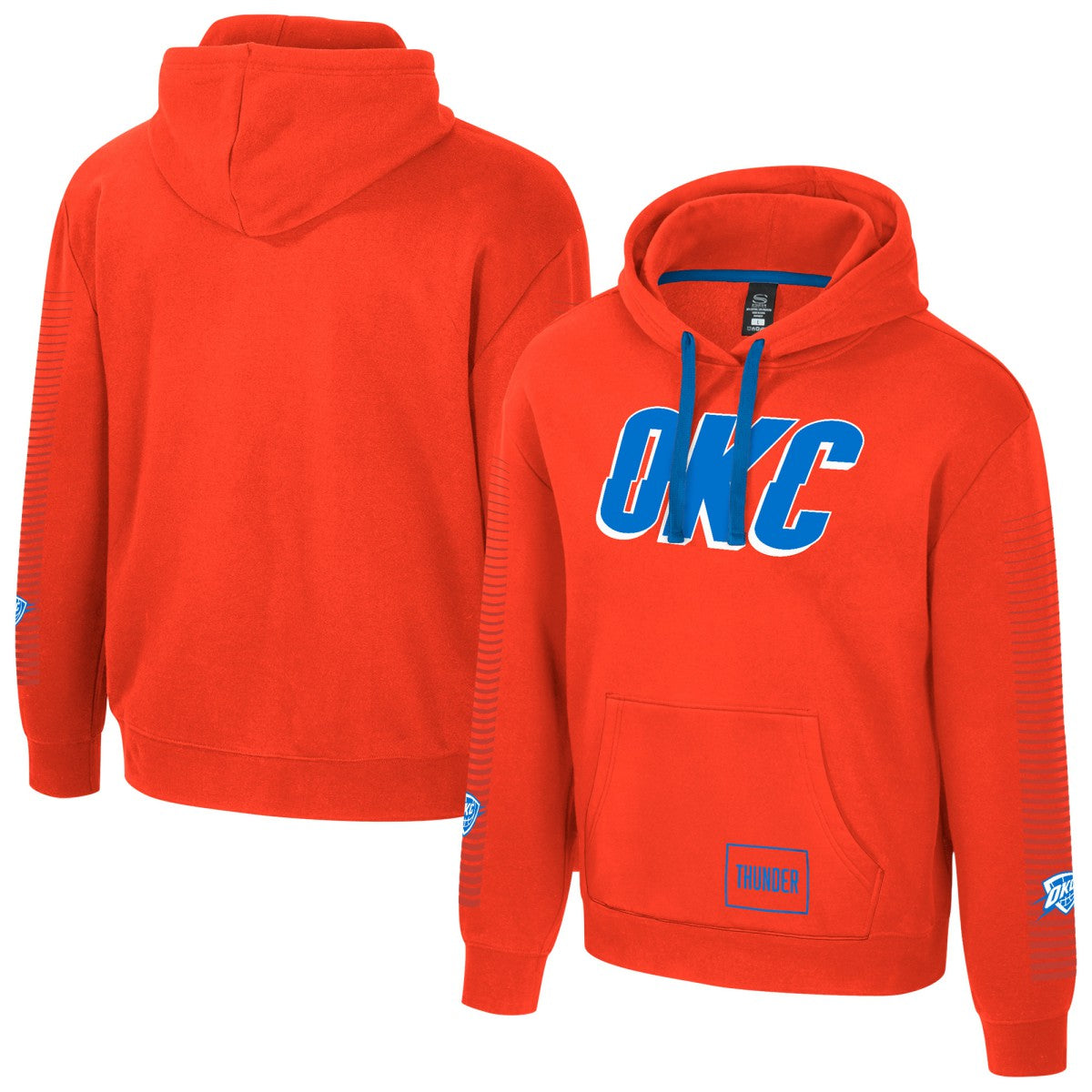Orange Oklahoma City Thunder Stadium Essentials Unisex City Star Hoodie | NBA