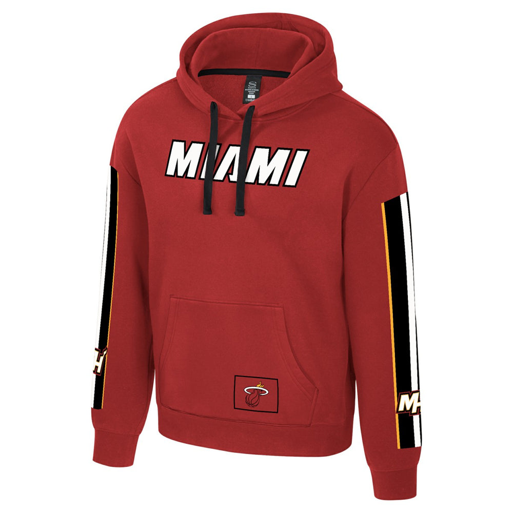 Red Miami Heat Stadium Essentials Unisex City Star Hoodie | NBA
