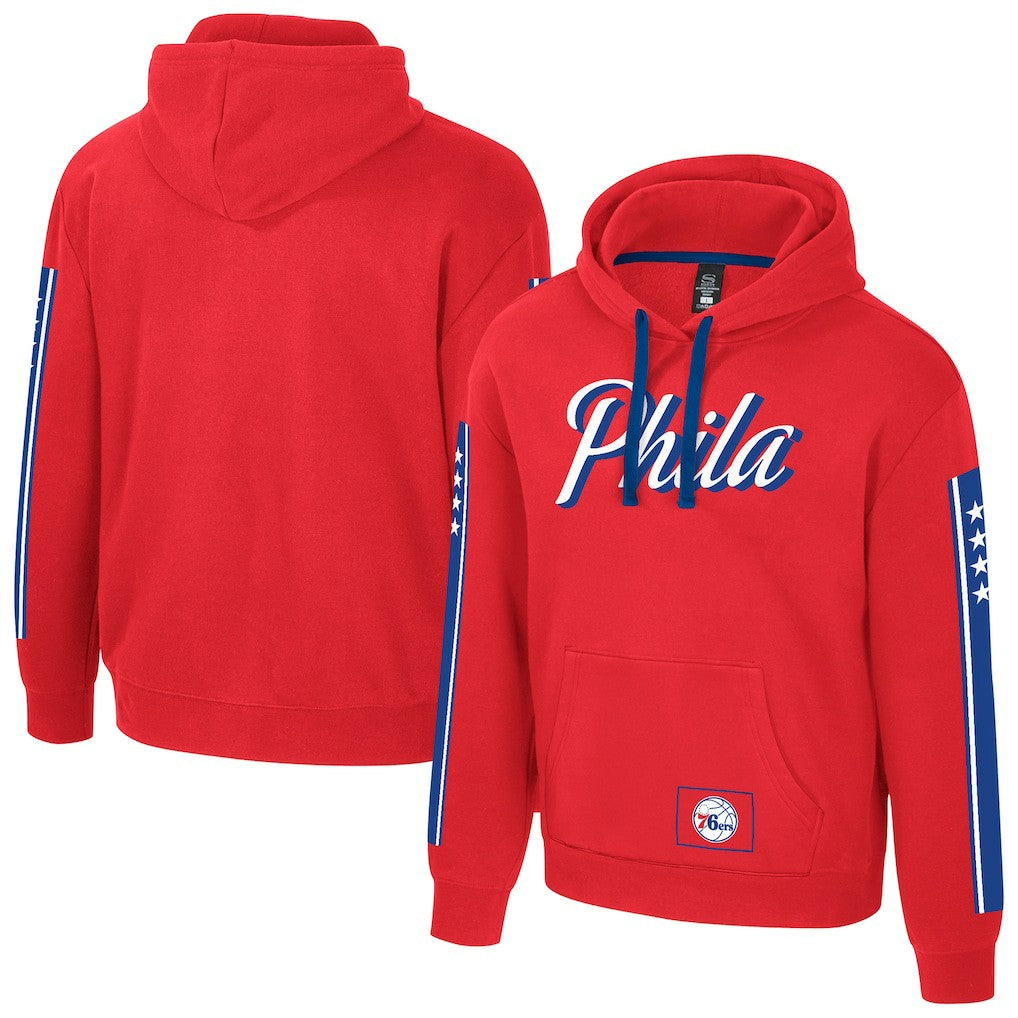 Red Philadelphia 76ers Stadium Essentials Unisex City Star Hoodie | NBA