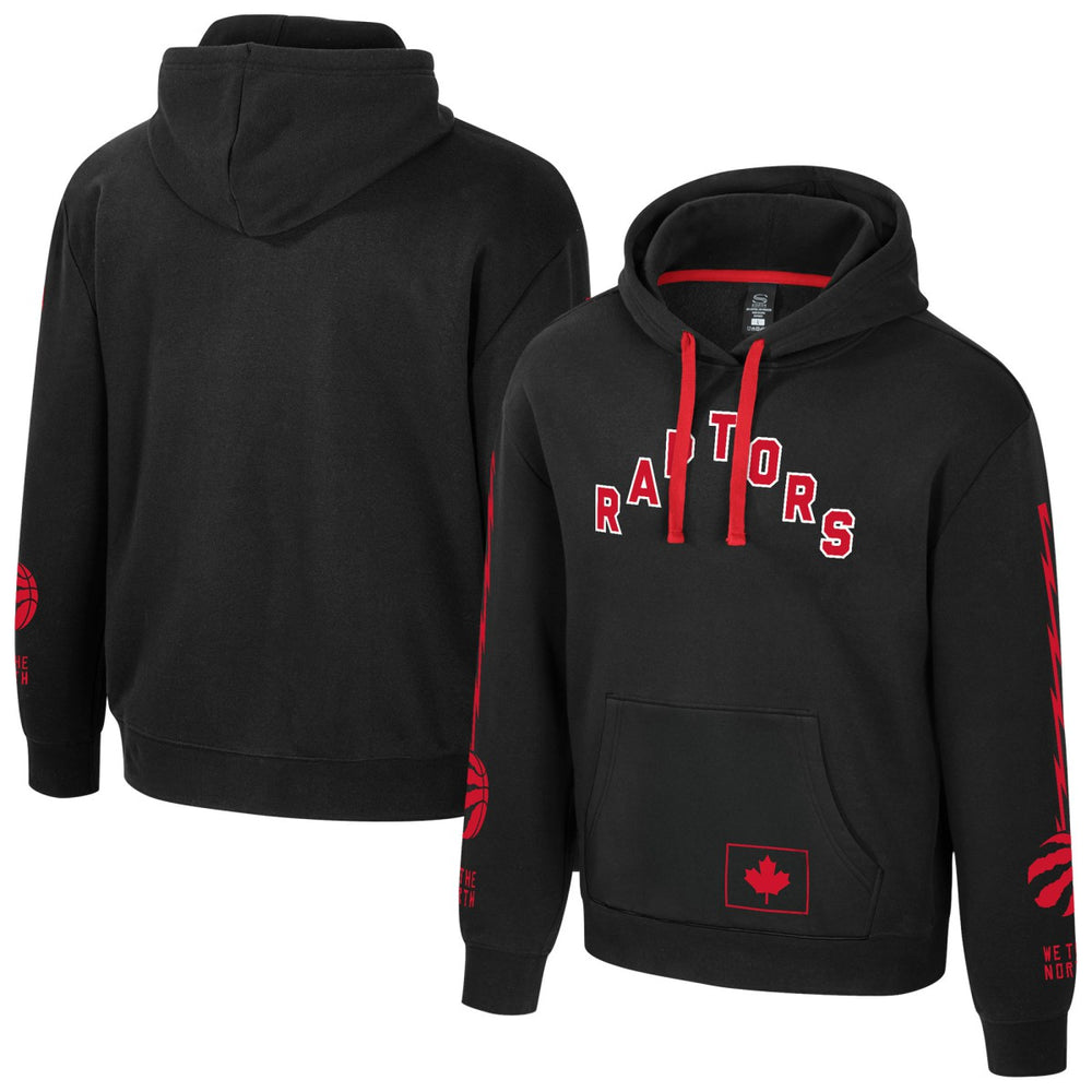 Black Toronto Raptors Stadium Essentials Unisex City Star Hoodie | NBA