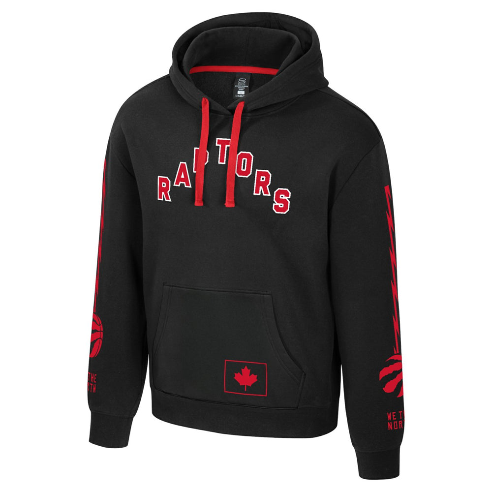 Black Toronto Raptors Stadium Essentials Unisex City Star Hoodie | NBA
