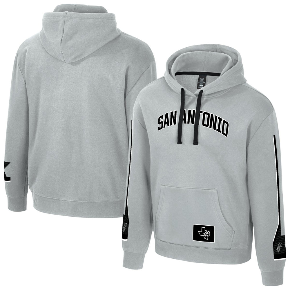 Silver San Antonio Spurs Stadium Essentials Unisex City Star Hoodie | NBA