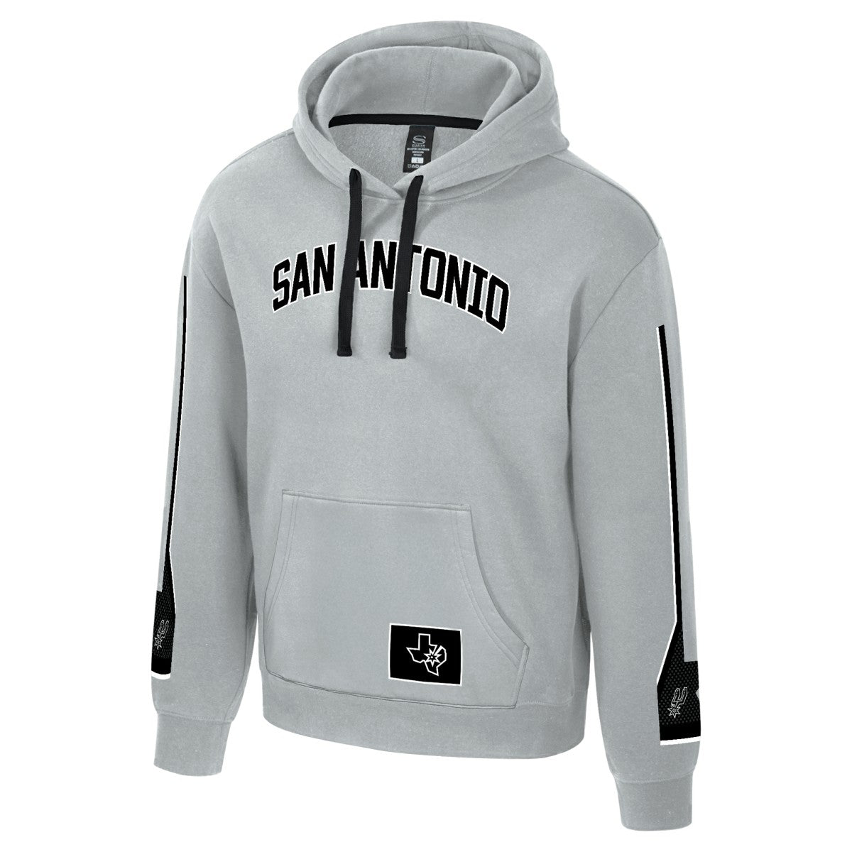 Silver San Antonio Spurs Stadium Essentials Unisex City Star Hoodie | NBA