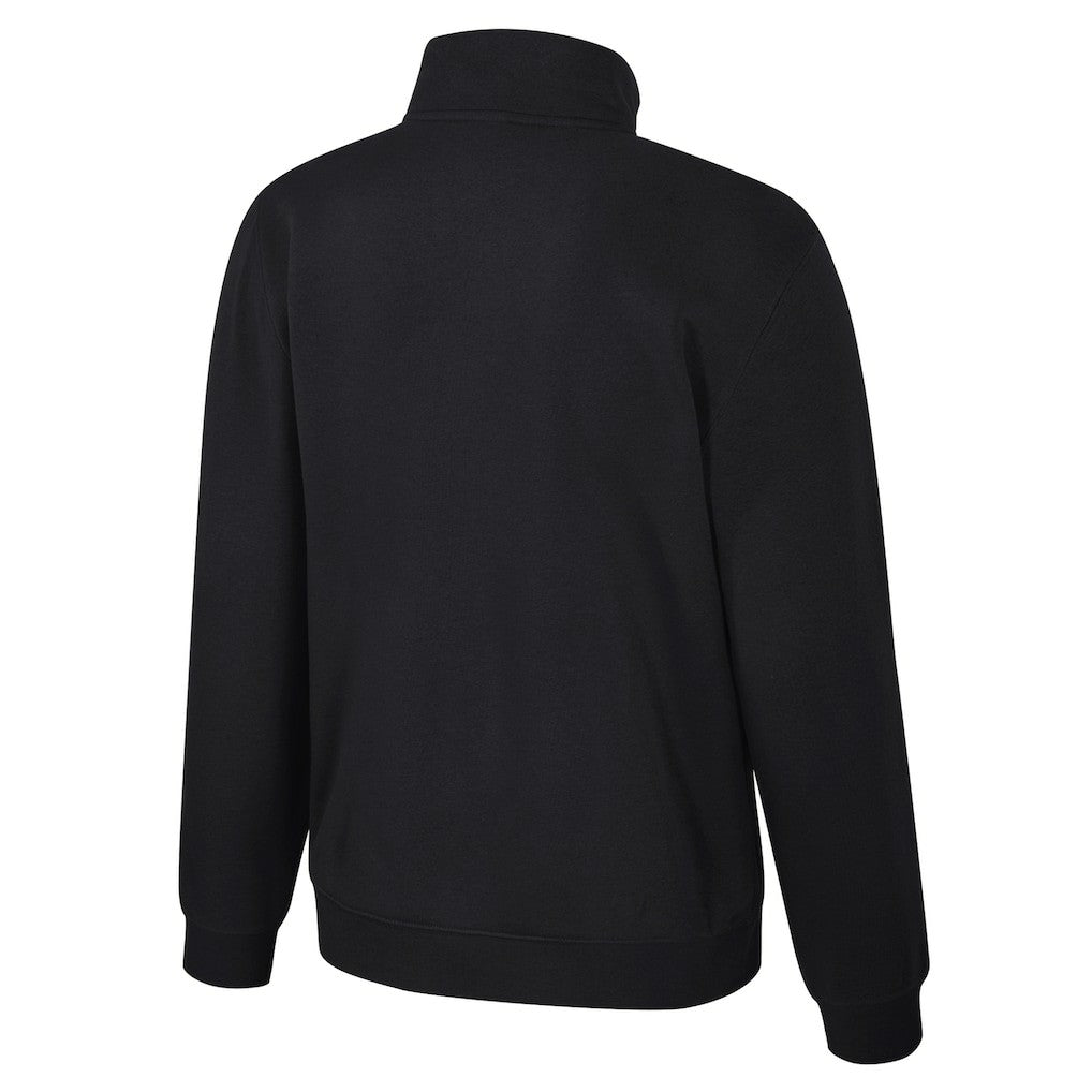Black Boston Celtics Stadium Essentials Unisex Varsity Trainer Quarter-Zip Pullover | NBA