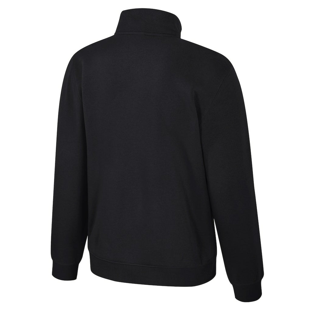 Black Boston Celtics Stadium Essentials Unisex Varsity Trainer Quarter-Zip Pullover | NBA