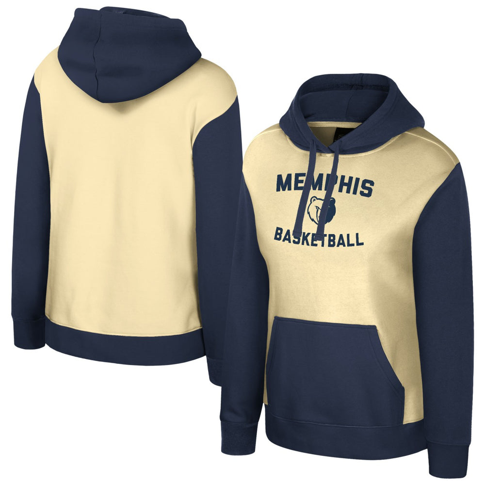 Cream Memphis Grizzlies Stadium Essentials Women's Rafters Road Trip Hoodie | NBA