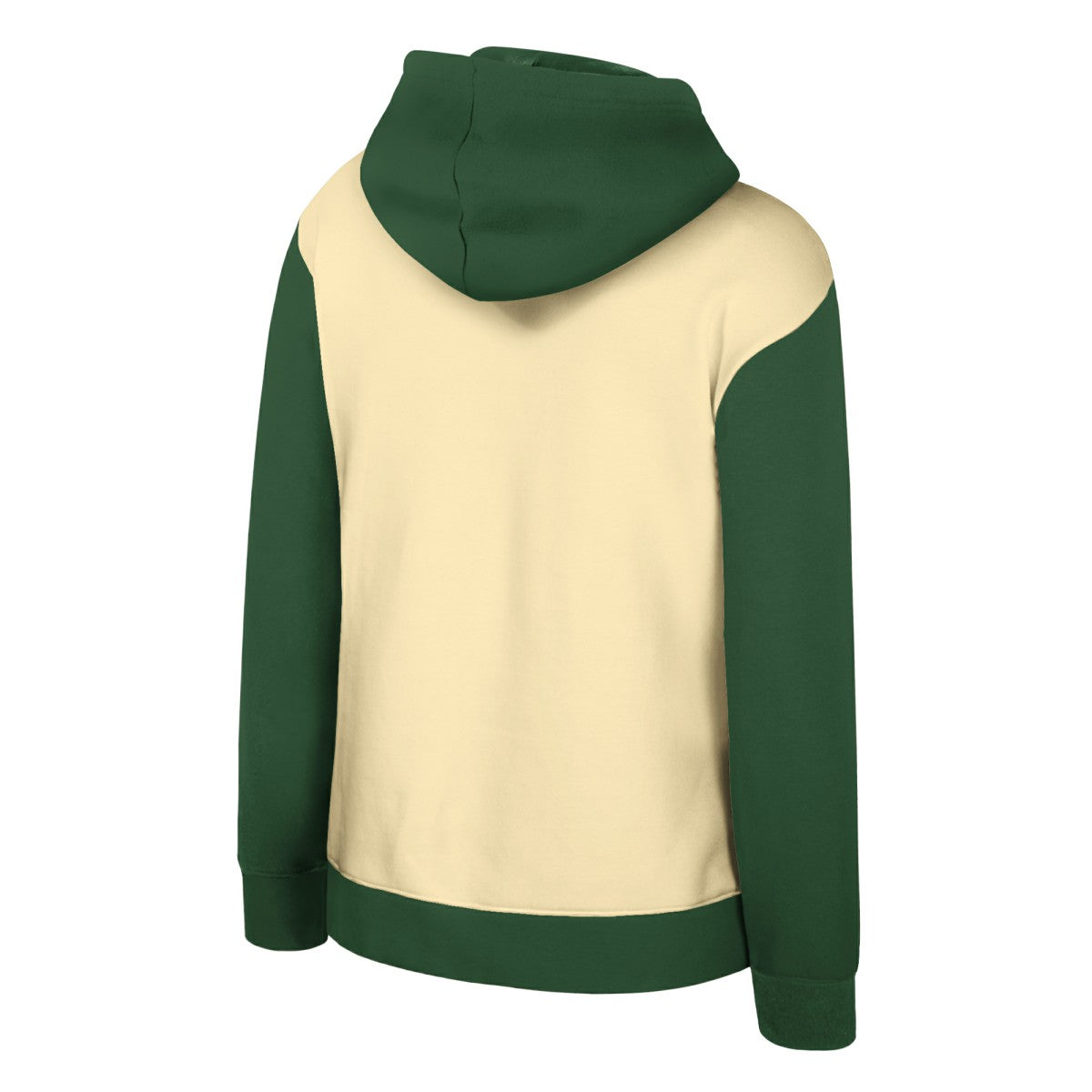 Cream Milwaukee Bucks Stadium Essentials Women's Rafters Road Trip Hoodie | NBA