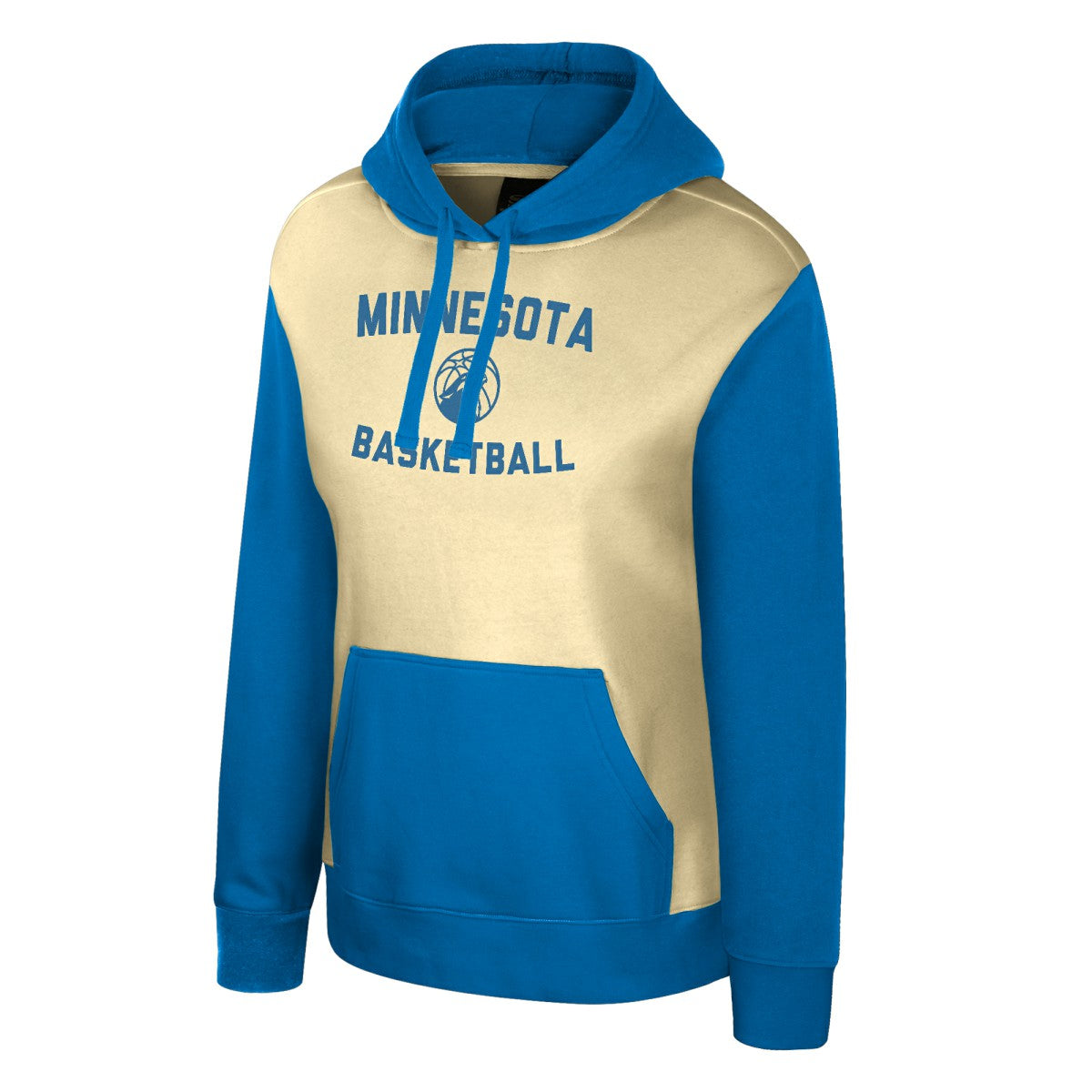 Cream Minnesota Timberwolves Stadium Essentials Women's Rafters Road Trip Hoodie | NBA