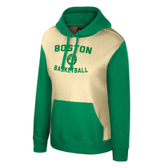 Cream Boston Celtics Stadium Essentials Women's Rafters Road Trip Hoodie | NBA