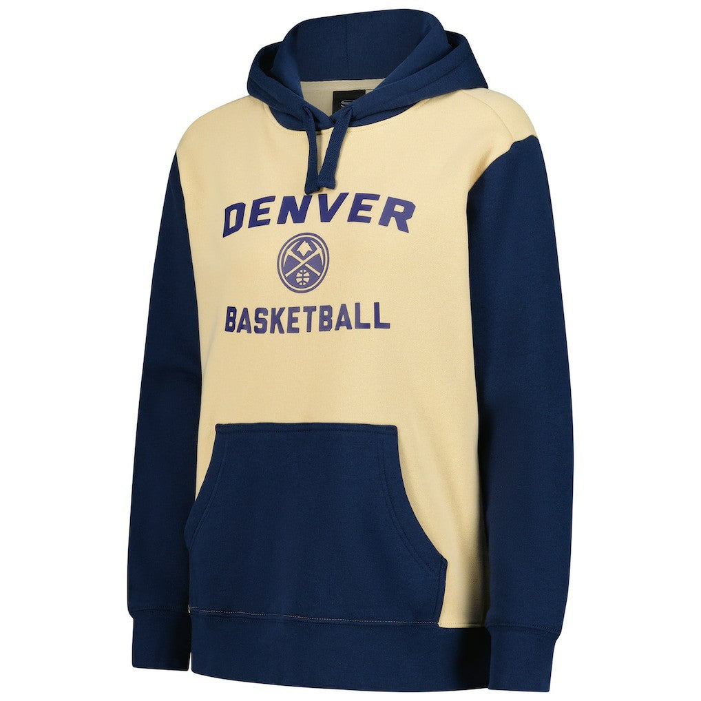 Cream Denver Nuggets Stadium Essentials Women's Rafters Road Trip Hoodie sale | NBA